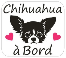 * 1 Sticker -  Chihuahua à