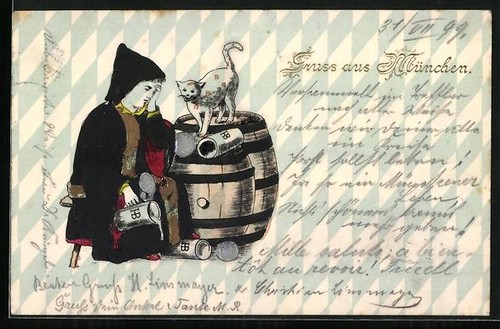Carte postale artiste - postale, d'artiste