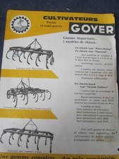 ANCIENNE BROCHURE HERSES GOYER TRACTEUR