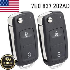 2X Flip Remote Key Fob for