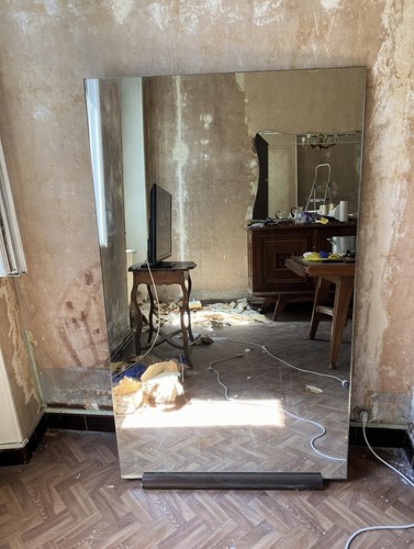 Grand miroir ancien - miroir,
