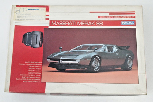 Rare maquette maserati merak - maquette,