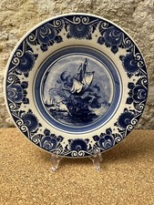 Assiette DELFTS bleu Holland