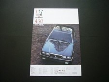 Maserati 430 Publicité Garage Italiya Inspection : catalogue d'affiches