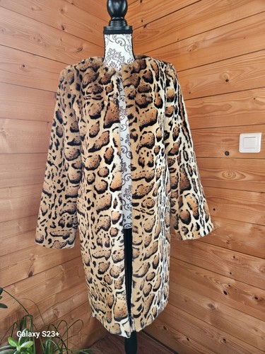 Blumarine manteau léopard