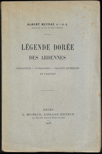 Légende dorée des - dorÉe,