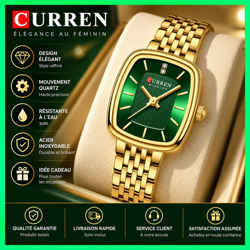 Curren montre femme - montre, quartz