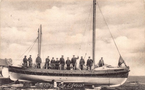 Carte postale aldeburgh - postale, le