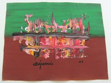 Tableau peinture acrylique