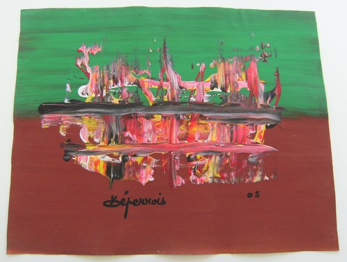 Tableau peinture acrylique