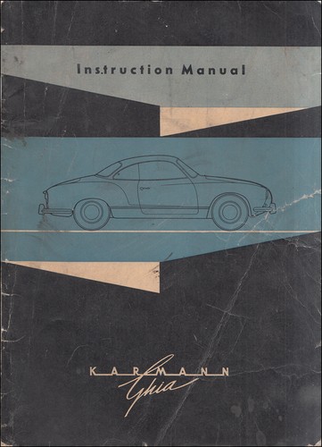 Manuel instruction 1961 - manuel, d’instruction