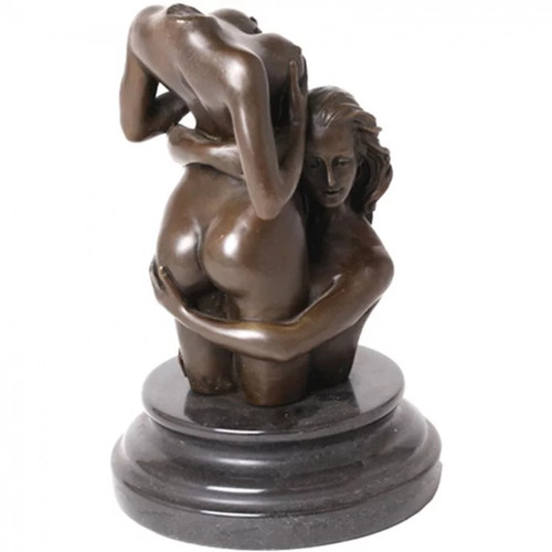 Statue érotique bronze - érotique, en
