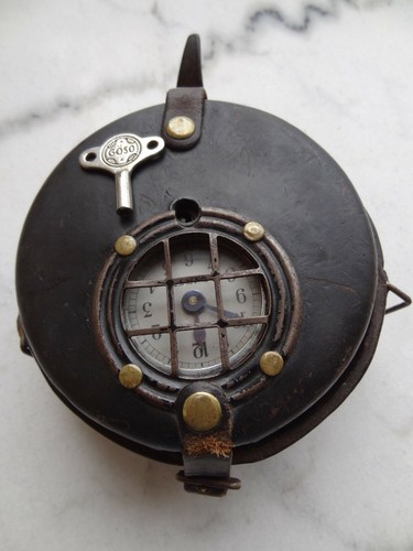 Ancienne horloge usine - horloge, d