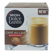 Nescafé DOLCE GUSTO Cafe au Lait Decaffeinato Café décaféiné 48 CAPSULES