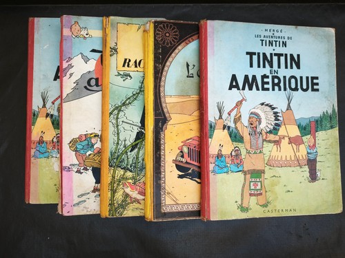 Lot tintin anciens - lot,