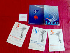 No. 14744 / SACHS thruster-engine hords-board 3 leaflets, 1 catalog 1934