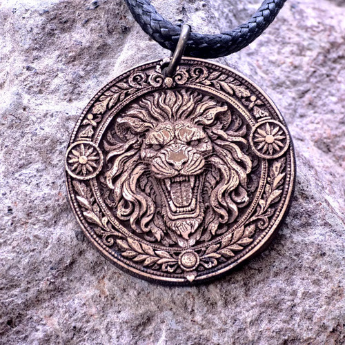 Pendentif lion - lion,