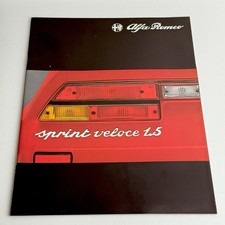 ALFA ROMEO SPRINT VELOCE 1.5 /
