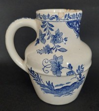 Gien Iron Earth Earthenware Cream Pot Mid 20th Century