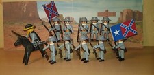 Playmobil western sudiste  régiment d'infanterie du Texas