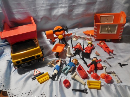 Rare playmobil travaux public - playmobil,