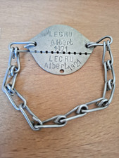 BRACELET D'IDENTITE PLAQUE