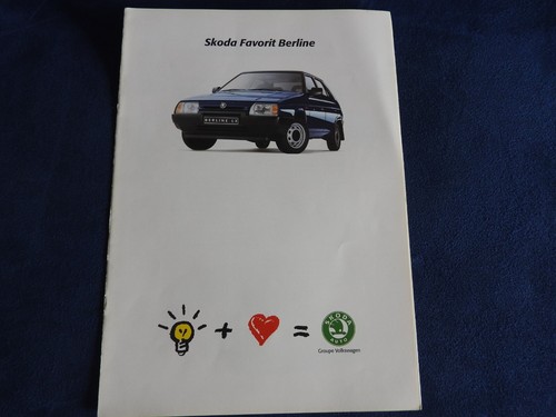 Catalogue skoda favorit - catalogue,