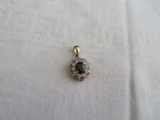 ancien pendentif oval en