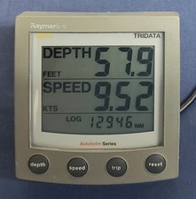 Raymarine ST60 Tridata - Depth Speed & Log Instrument 