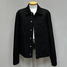 Prada Veste en jean Chevron (100) 149076980