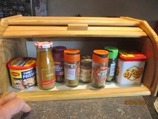 Boite Huche A Pain en Bois à