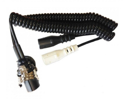 Câble électrique spiralé