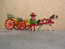 Playmobil : charrette -