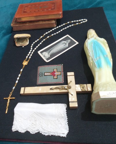 Lot objets religieux - lot,
