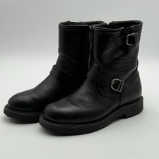Harley Davidson Motorcycle Boots Size7 Stock #98403 