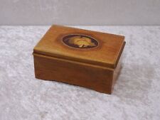 Boîte En Bois Antique Avec Boîte À Musique Thorens - DÉFECTUEUX - Marqueterie