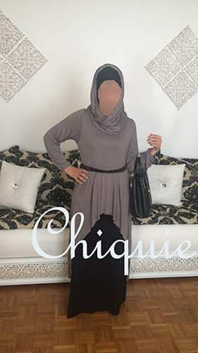 Abaya avec snood - abaya,
