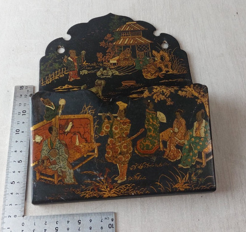 Ancien porte courrier en - ancien, courrier,