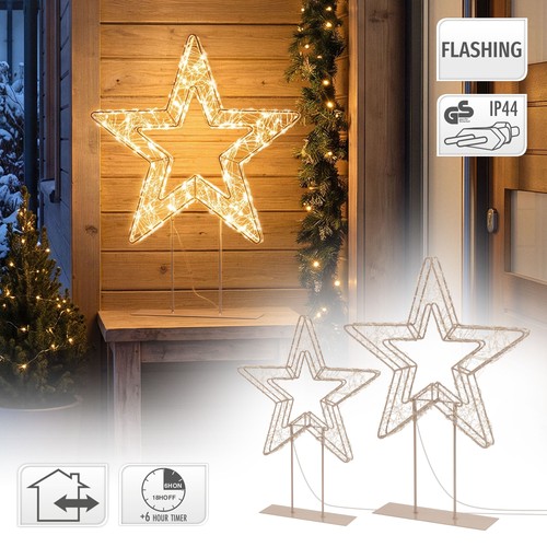 étoile lumineuse noël led - Étoile,