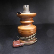 Brown Wood Table Foot Socket Bayonet Socket Legrand Lighting N7270