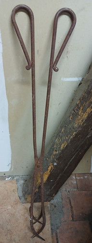 Pince cheminée pour - pour, buche