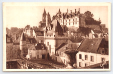Vtg Postcard Loches Porte des