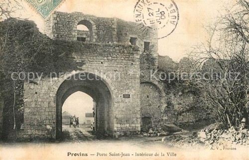 Provins porte saint jean - porte,