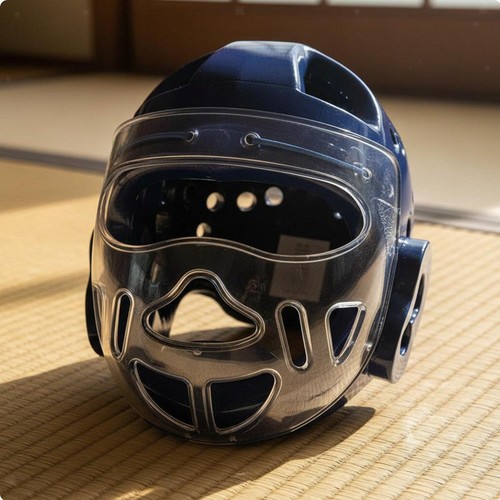 Casque karaté avec - casque,