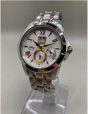 【MINT】SEIKO Kinetic Perpetual Calendar Stainless 44mm 7D48-0AM0 From JAPAN
