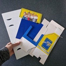 MECCANO   présentoir carton ( jamais monté ) pour vitrine de magasin de jouets