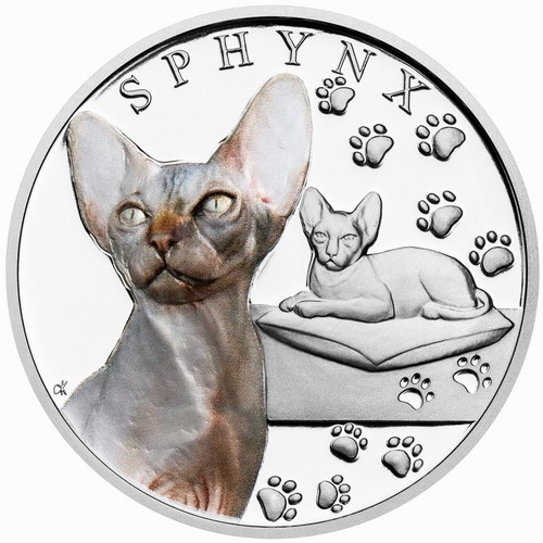Niue 2025 sphynx - niue, cat