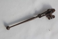 Antique Wrought Iron Watchmaker Hand Vise (74116)