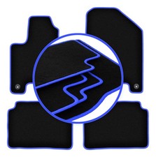 Tapis de sol en Velours noir