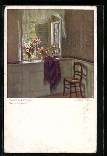 Carte postale artiste - carte, d'artiste
